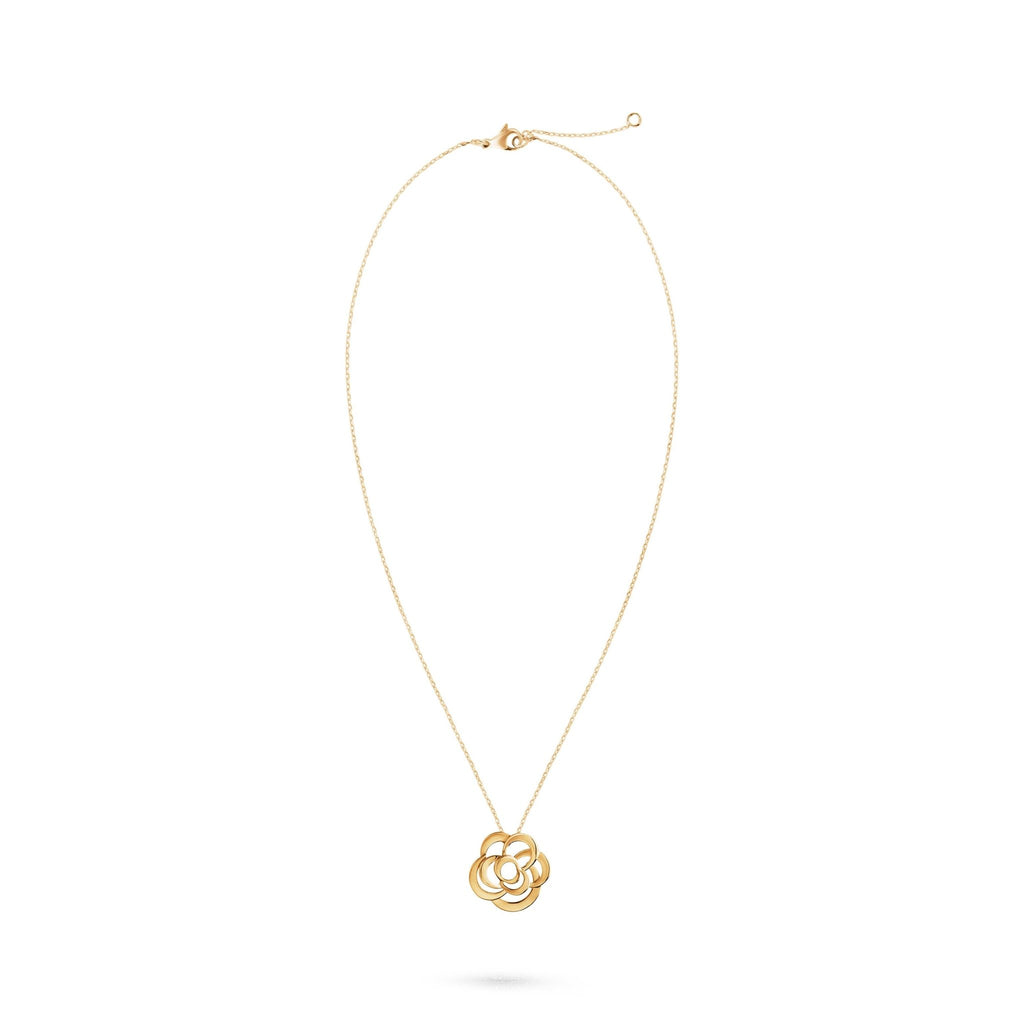 Chanel Fine Jewelry Camélia Ajouré Diamond Pendant Necklace  Tiina Smith  Jewelry