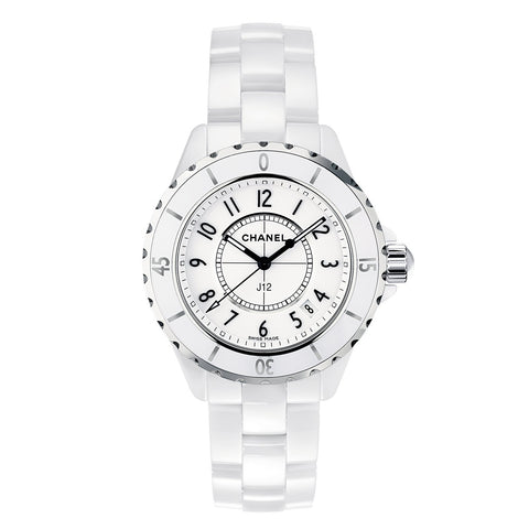CHANEL J12 White, 33mm-CHANEL J12 White -