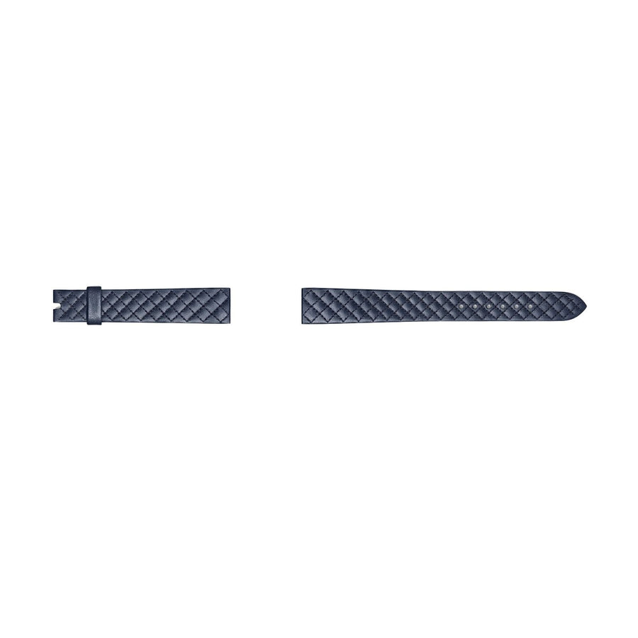 Chanel Quilt Calf Strap Dark Blue - H6579