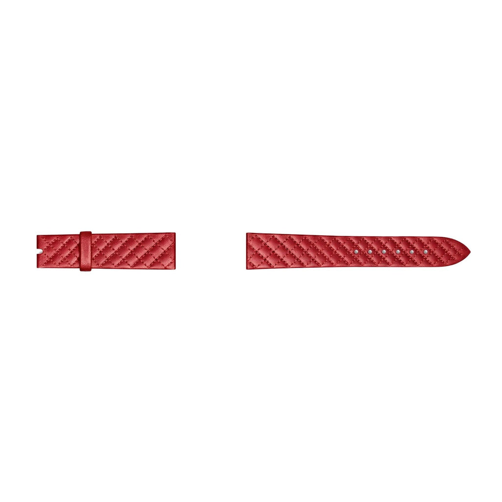 Chanel Quilt Calf Strap Red - H6719