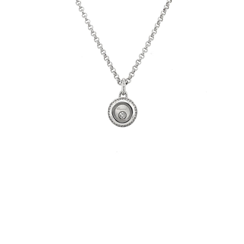 Chopard Happy Diamond Necklace-Chopard Happy Diamond Necklace - 799012-1001
