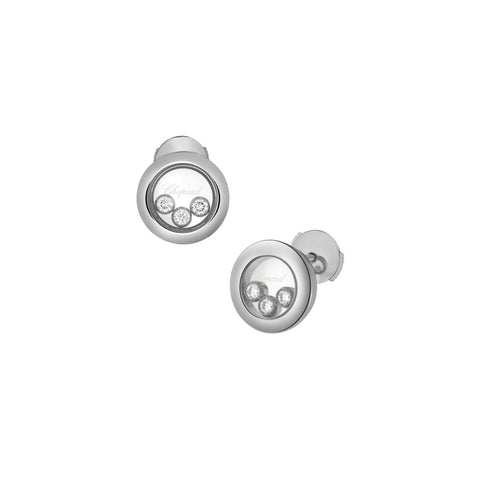 Chopard Happy Diamonds Icons Earrings-Chopard Happy Diamonds Icons Earrings - 83A018-1001