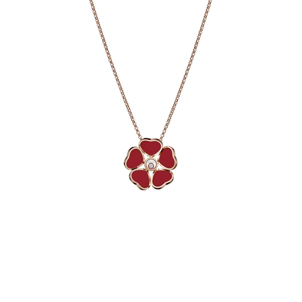 Chopard Happy Hearts Flowers Necklace