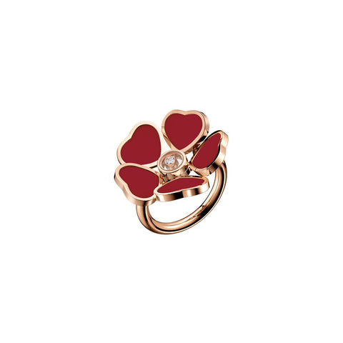 Chopard Happy Hearts Flowers Ring - 82A085-5809