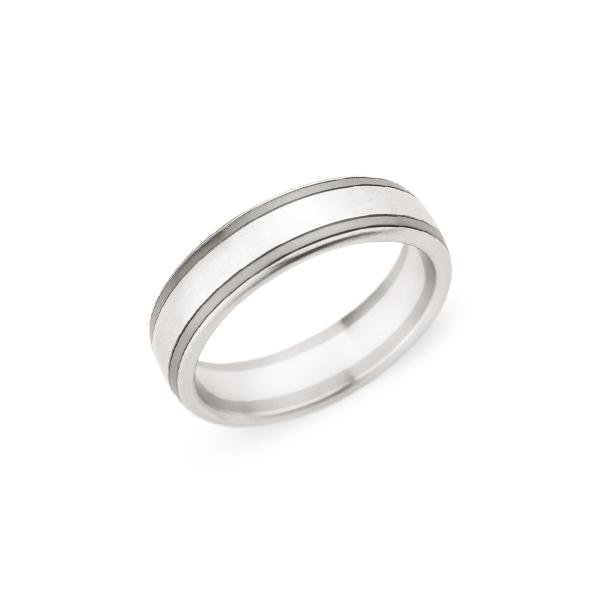 Christian Bauer Platinum and White Gold Band -