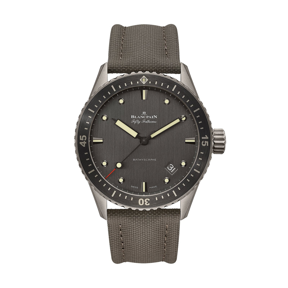 Blancpain Fifty Fathoms Bathyscaphe 43mm - 5000-1210-G52A