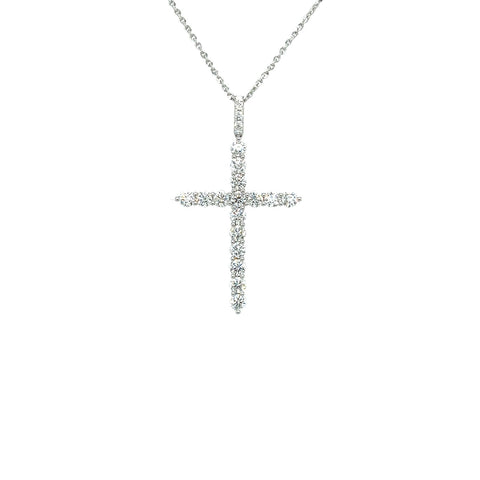 Cross Diamond Pendant-Cross Diamond Pendant - DNTIJ02197