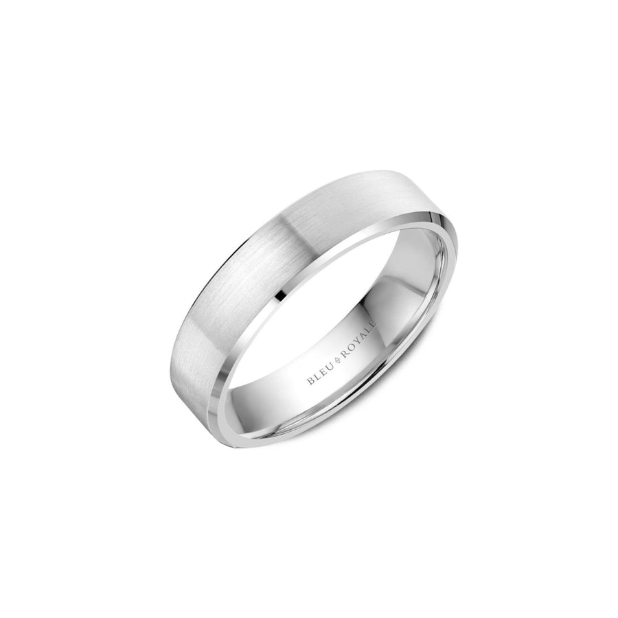 Crown Ring Bleu Royale Band - RYL-118W55-S10