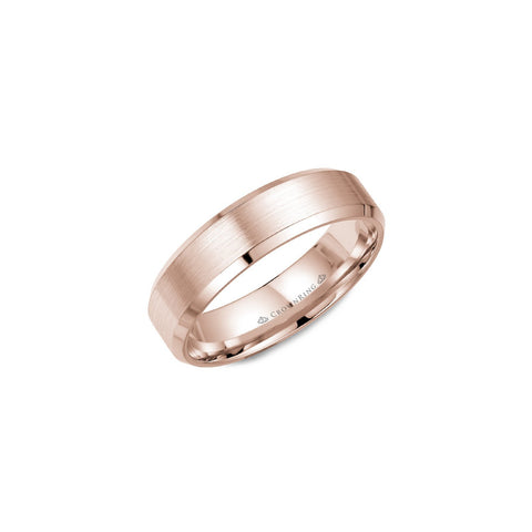 Crown Ring Classic Wedding Band-Crown Ring Classic Wedding Band -