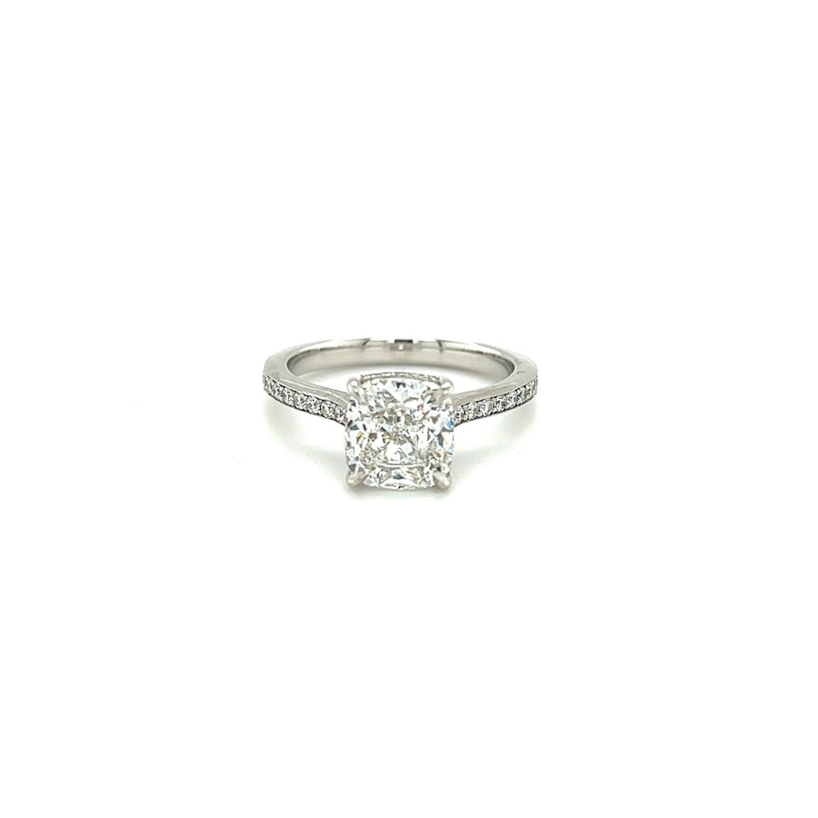 Cushion-cut Diamond Ring - DRJST02909