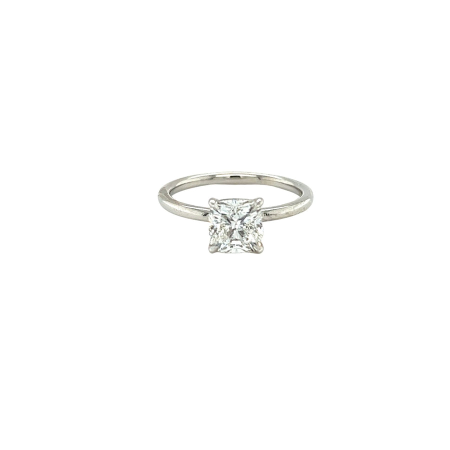 Cushion-cut Engagement Ring -