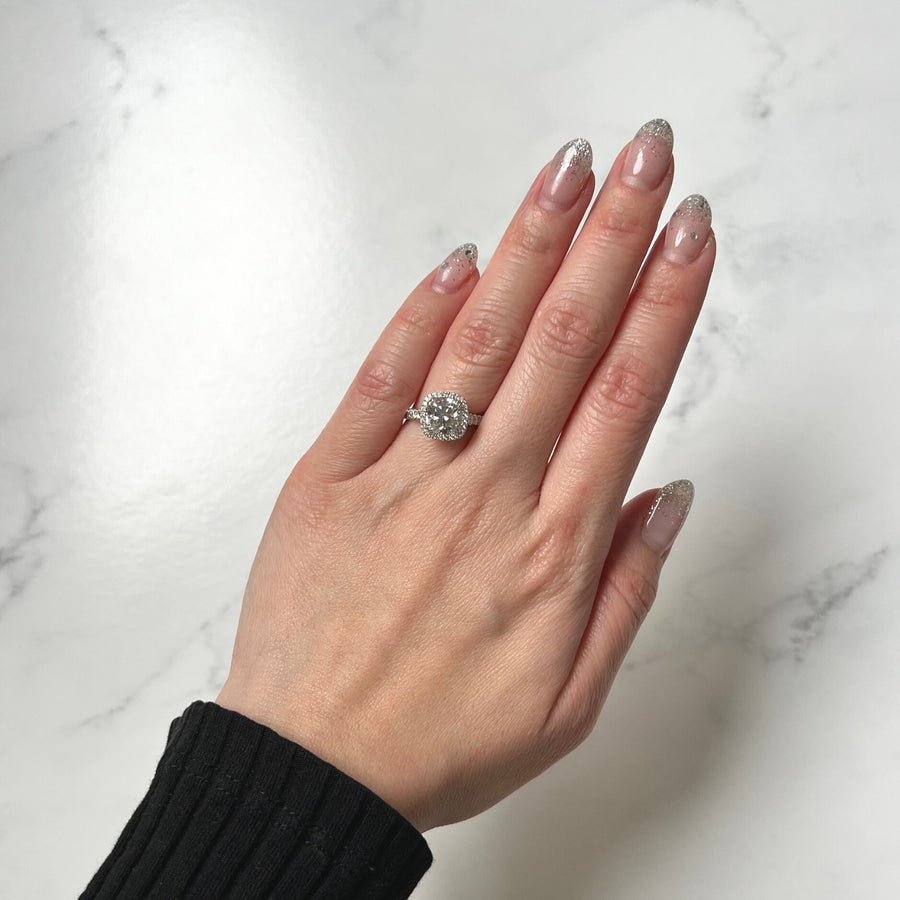 Cushion-cut Engagement Ring - DRFMK01312