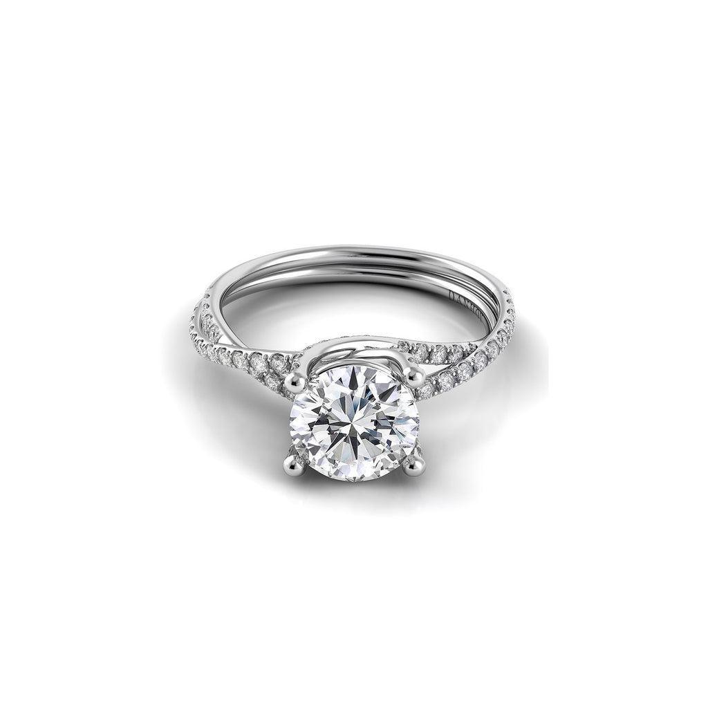 Danhov Eleganza Braided Engagement Ring -