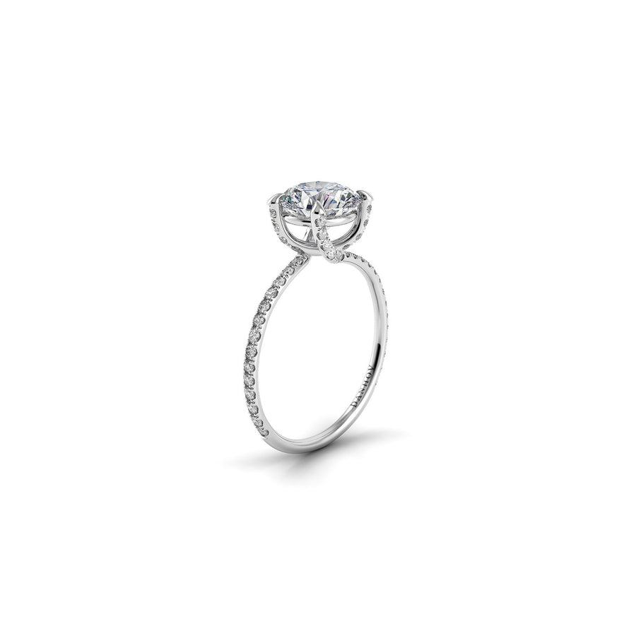 Danhov Eleganza Single Shank Engagement Ring -