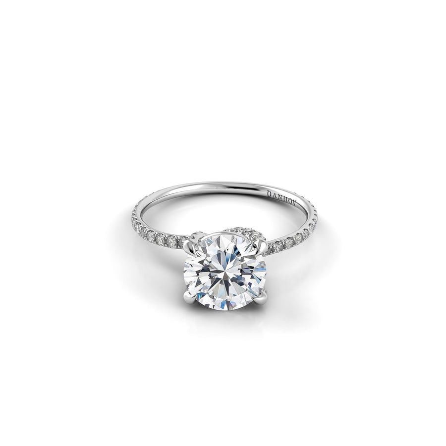 Danhov Eleganza Single Shank Engagement Ring -