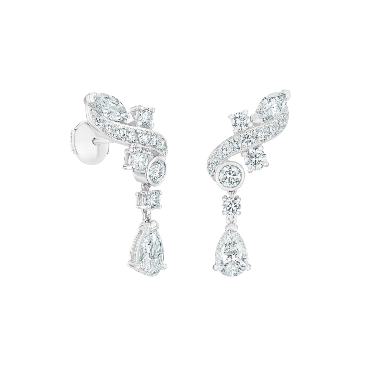 De Beers Adonis Rose Climber Earrings - J2FW31D05W