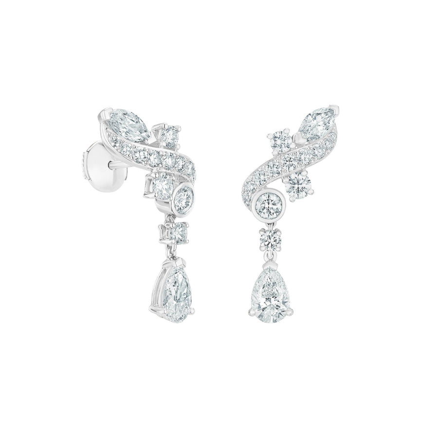 De Beers Adonis Rose Climber Earrings - J2FW31D05W
