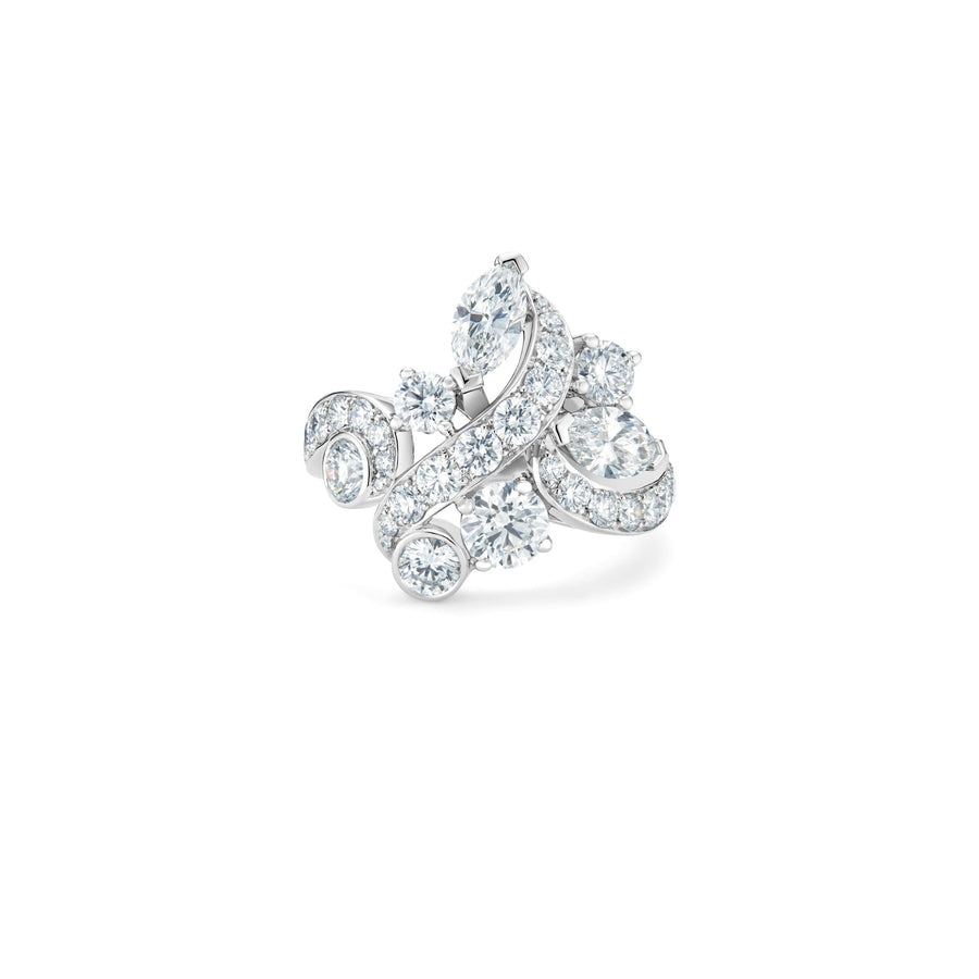 De Beers Adonis Rose Cluster Ring - J1FW05Z00W49
