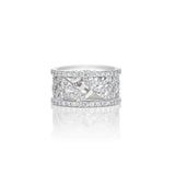 De Beers Aria Full Pave Band-De Beers Aria Full Pave Band -