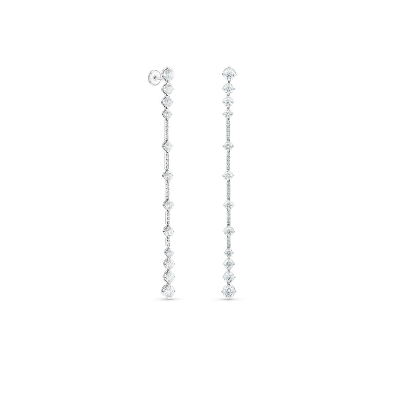 De Beers Arpeggia One Line Earrings-De Beers Arpeggia One Line Earrings - J2FL04Z99W