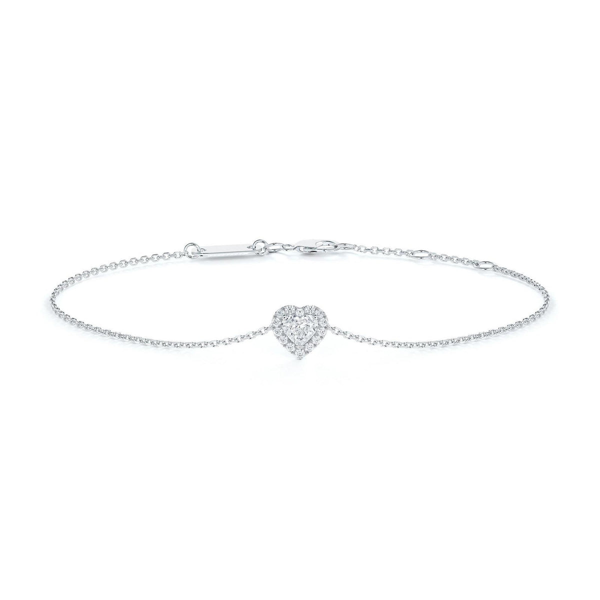 De Beers Aura Heart Diamond Bracelet - B1032670218