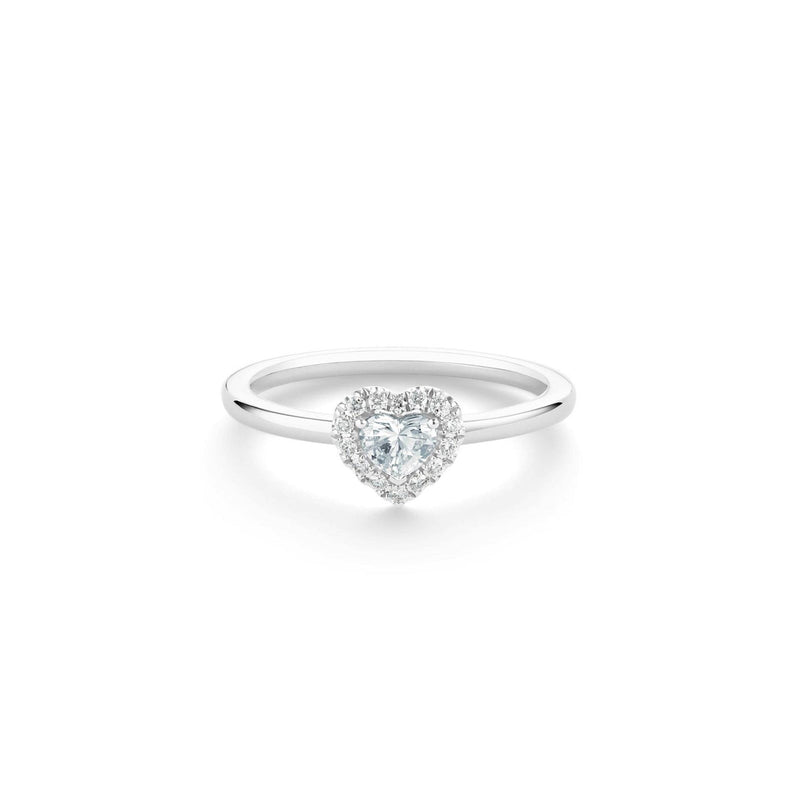 De Beers Aura Heart Diamond Ring-De Beers Aura Heart Diamond Ring - R103155