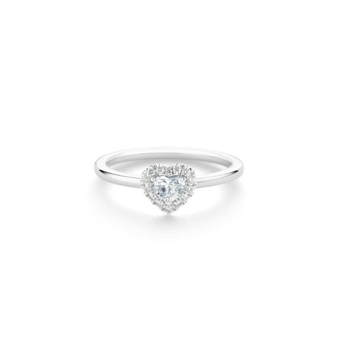 De Beers Aura Heart Diamond Ring-De Beers Aura Heart Diamond Ring - R103155