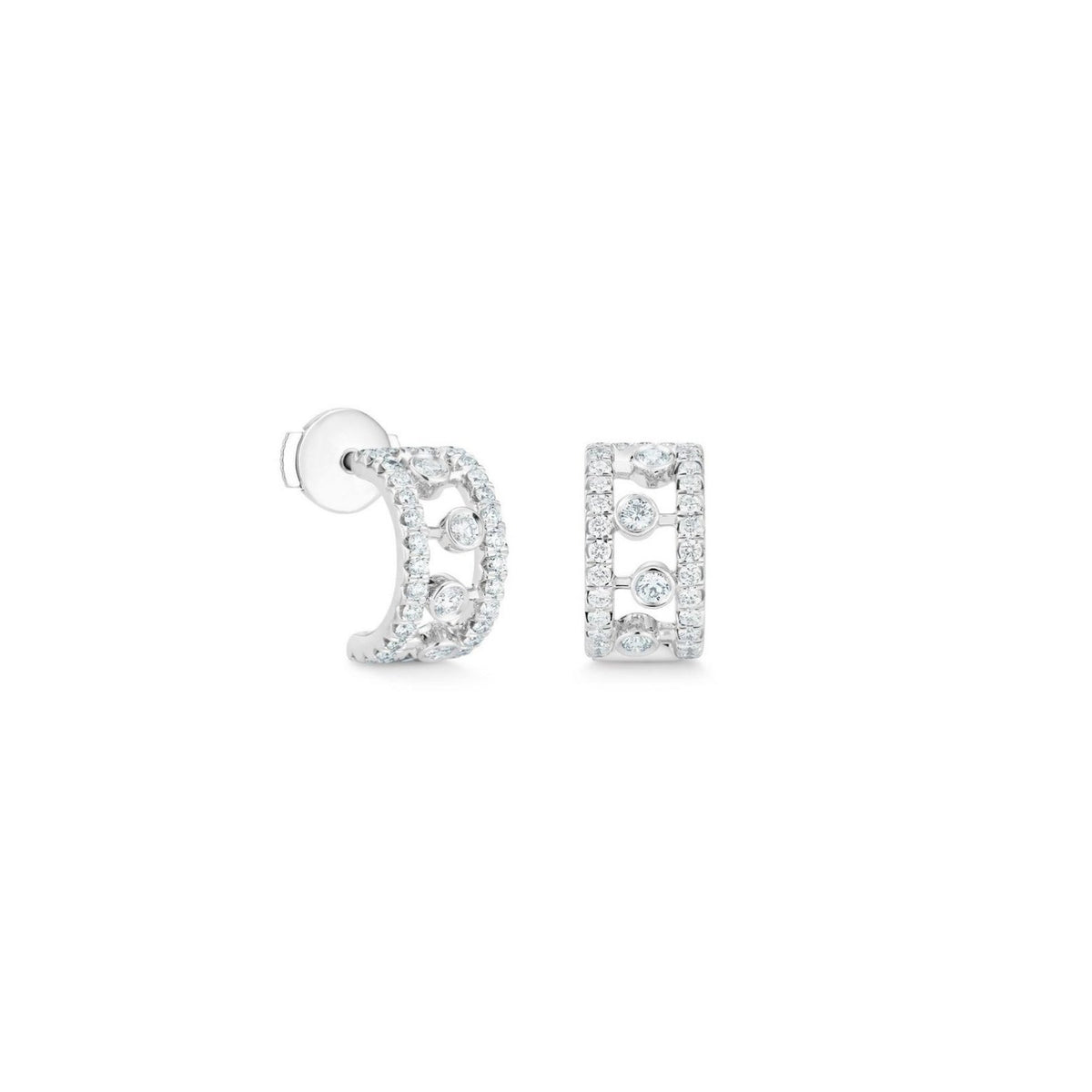 De Beers Dewdrop Hoop Earrings - J2FU05B00W04