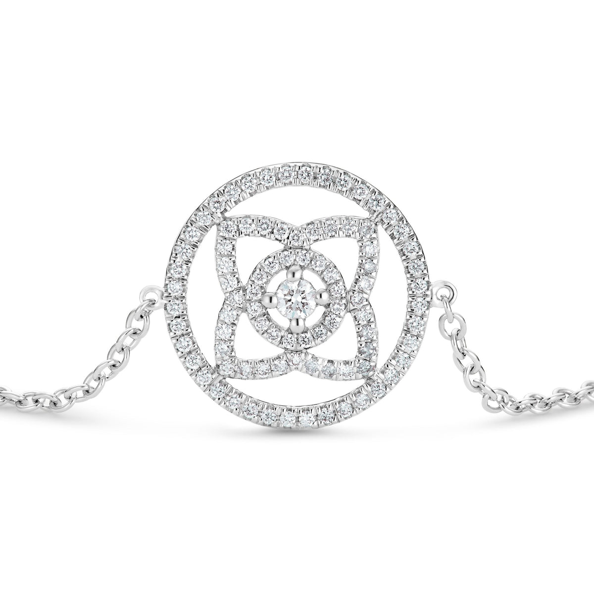 De Beers Enchanted Lotus Diamond Bracelet - J3FK84Z00W