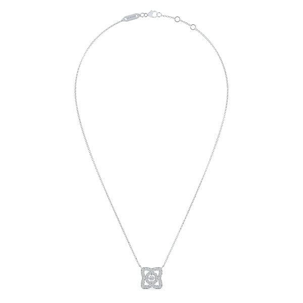 De Beers Enchanted Lotus Diamond Necklace-De Beers Enchanted Lotus Diamond Necklace - N1035050045