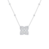 De Beers Enchanted Lotus Diamond Necklace-De Beers Enchanted Lotus Diamond Necklace - N1035060045