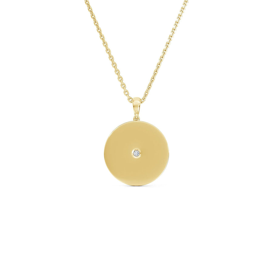 De Beers Enchanted Lotus Green Enamel Necklace - N1034710045