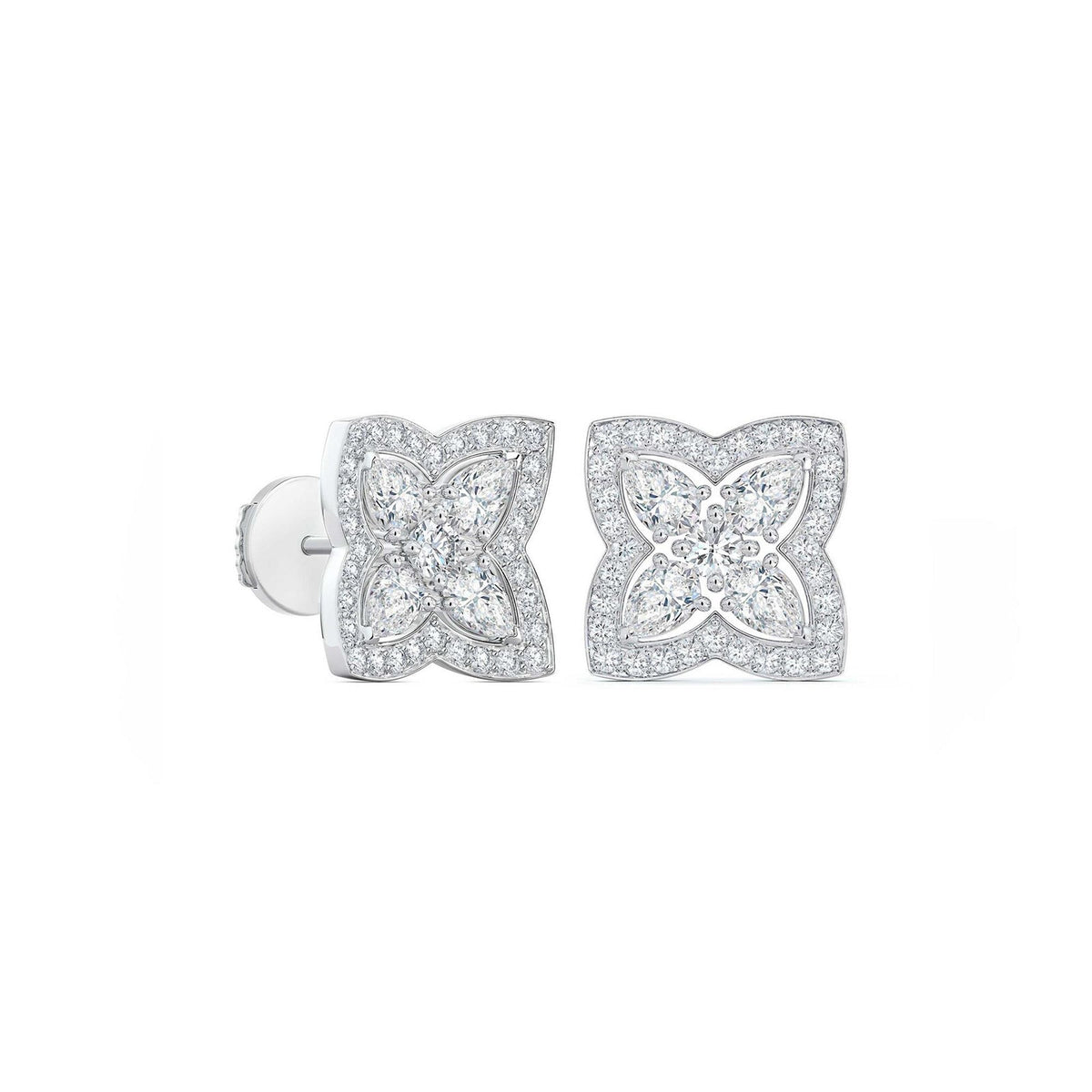 De Beers Enchanted Lotus Stud Earrings - E103446