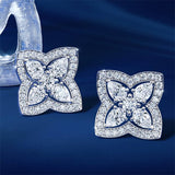 De Beers Enchanted Lotus Stud Earrings - E103446