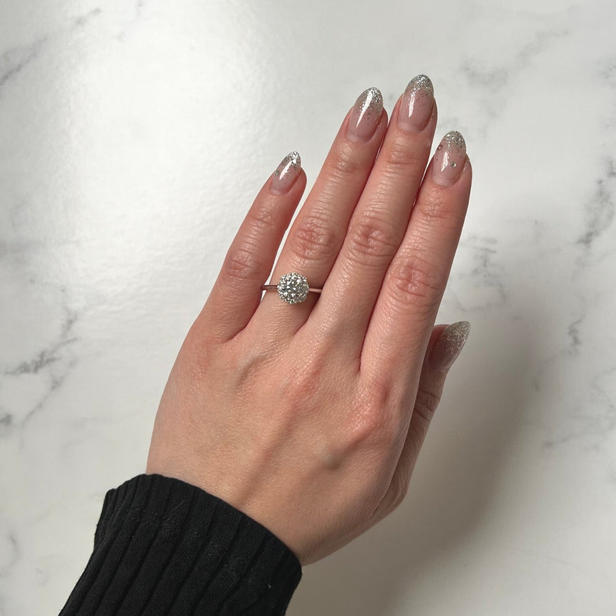 De Beers Forevermark Center of My Universe® Floral Halo Engagement Ring - ER1022BL100D2P0650