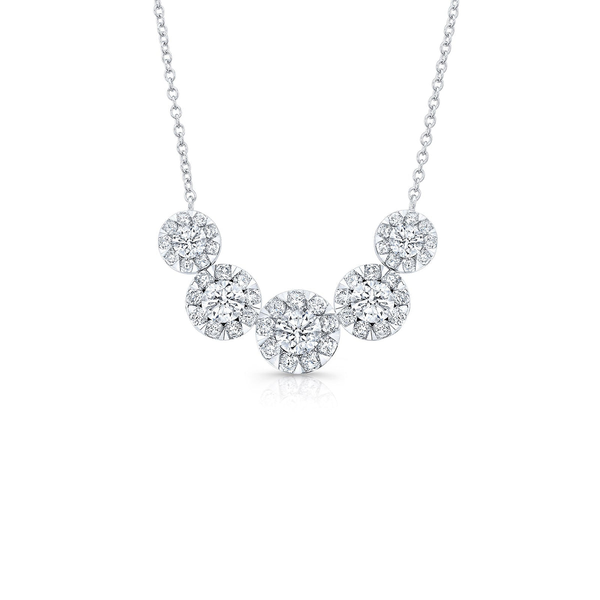 De Beers Forevermark Diamond Necklace - FM34473-18W