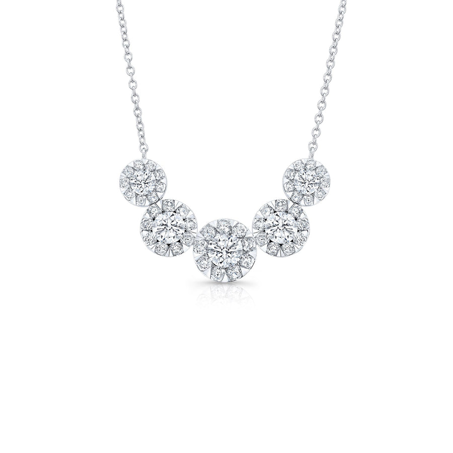 De Beers Forevermark Diamond Necklace - FM34473-18W