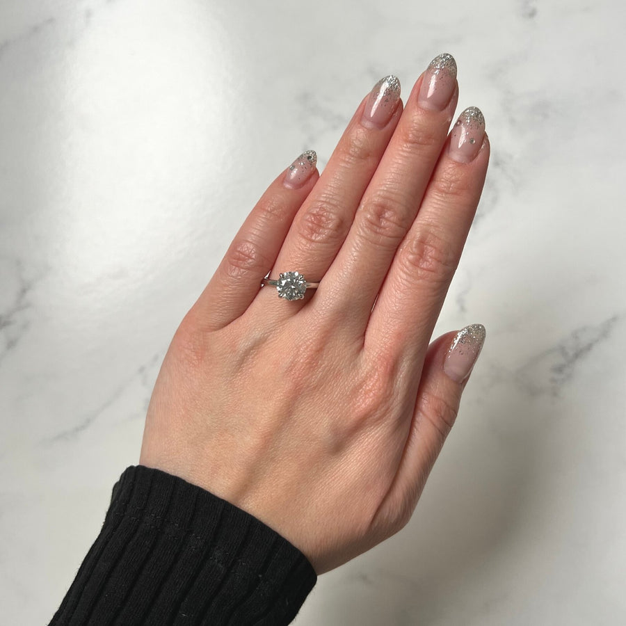 De Beers Forevermark Icon™ Setting Round Engagement Ring - DRFMK03668