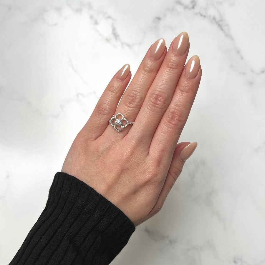 De Beers Forevermark Lotus Ring - MLF01R-.60WFM