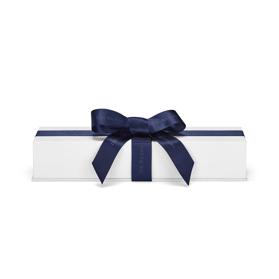 De Beers My First De Beers White Gold One Diamond Bracelet -