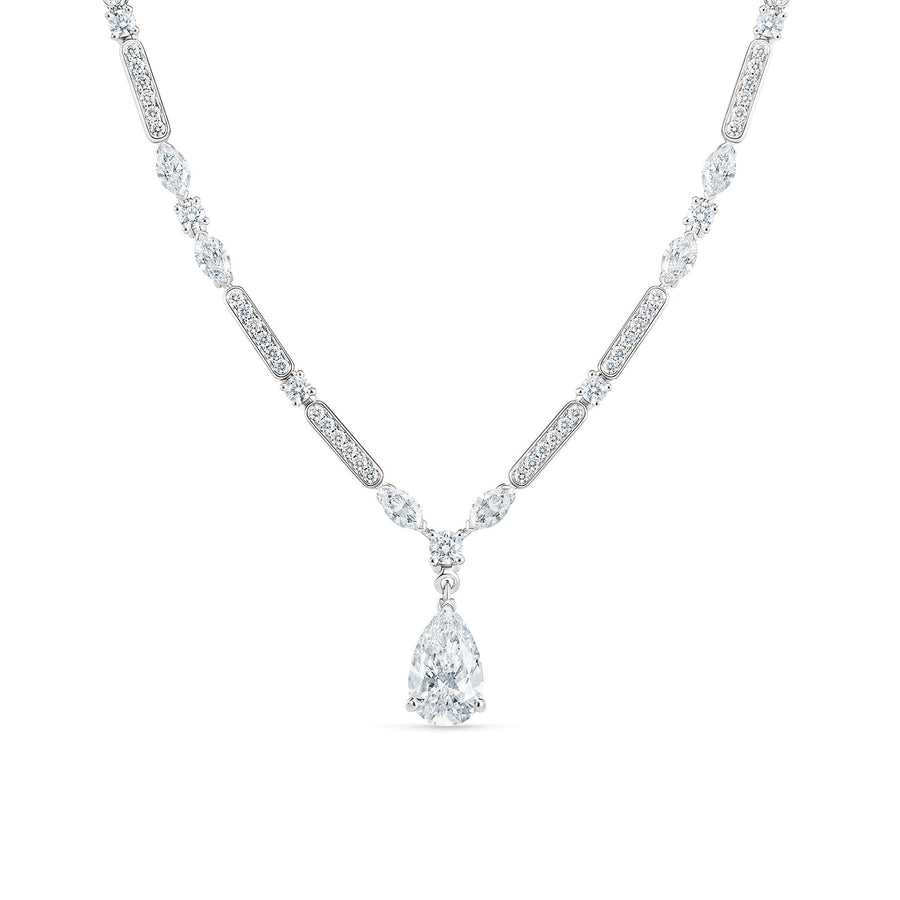 De Beers Pear Drop Necklace - J4LC01Z00W44/J8LC01D20W00