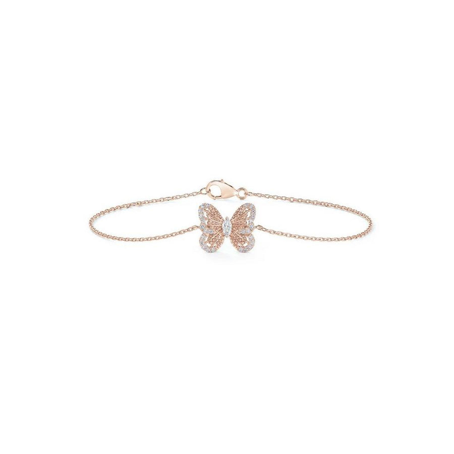 De Beers Portraits of Nature Butterfly Bracelet - J3PN01M00K18