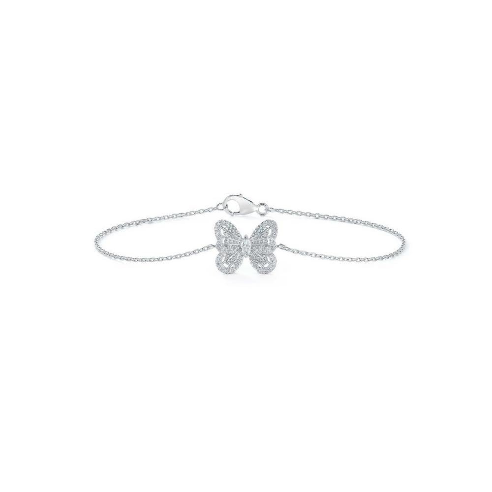 De Beers Portraits of Nature Butterfly Bracelet - J3PN01M00W18
