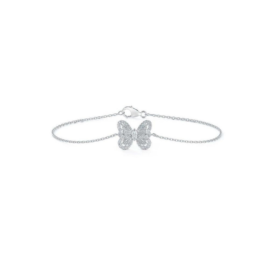 De Beers Portraits of Nature Butterfly Bracelet - J3PN01M00W18