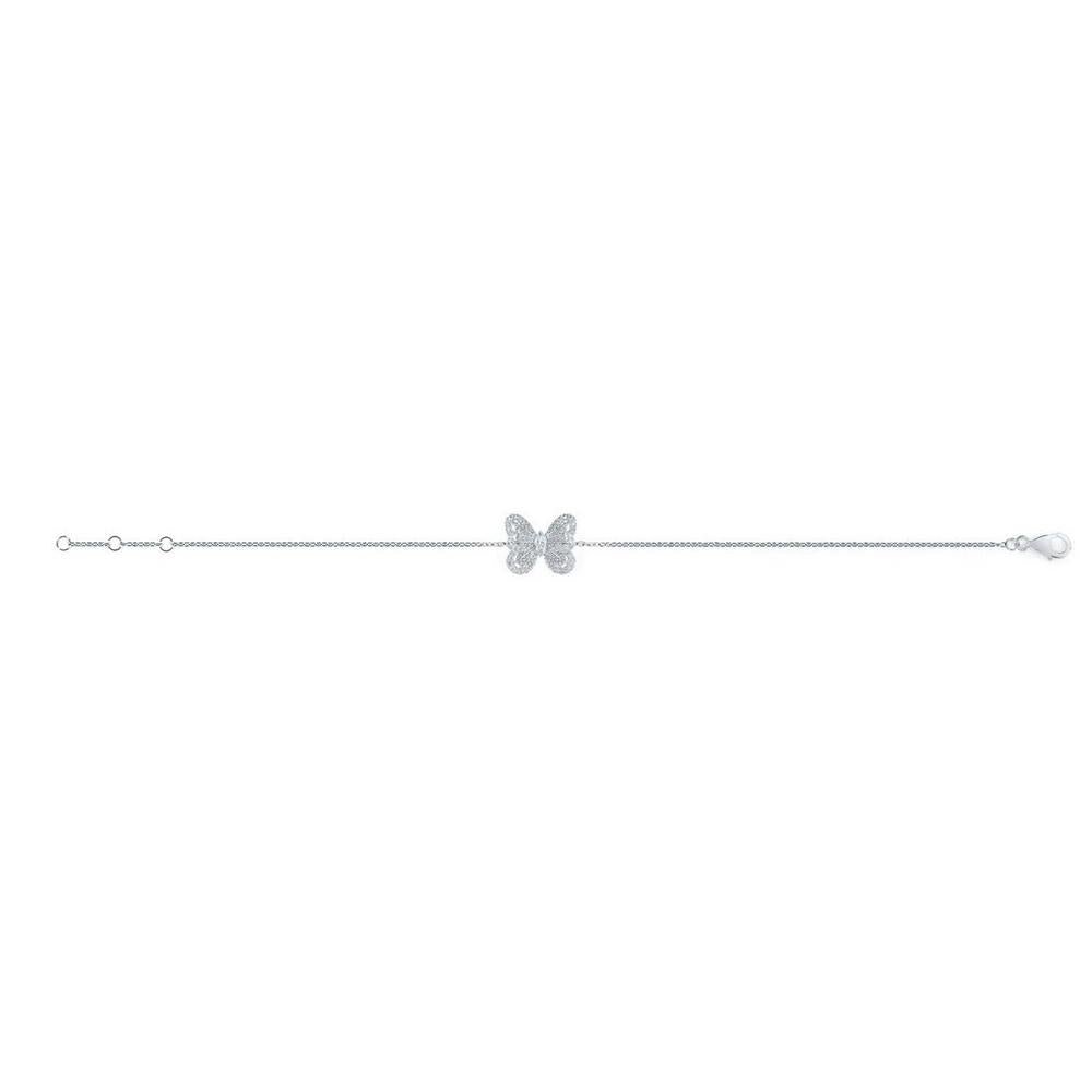 De Beers Portraits of Nature Butterfly Bracelet - J3PN01M00W18