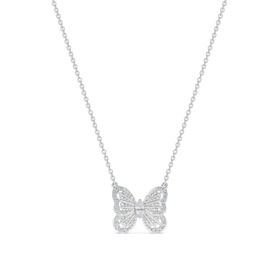 De Beers Portraits of Nature Butterfly Pendant - J5PN11M00W45