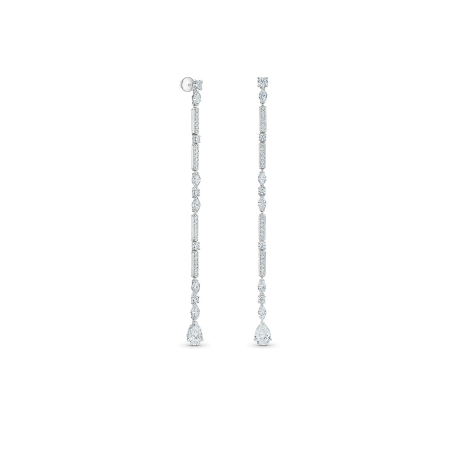 De Beers Snow Dance Long Earrings - J2LC02D10W