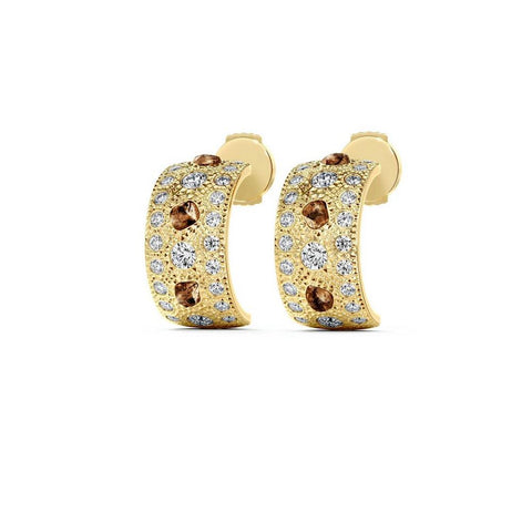 De Beers Talisman Small Hoop Earrings-De Beers Talisman Small Hoop Earrings - J2TT16Z00Y04