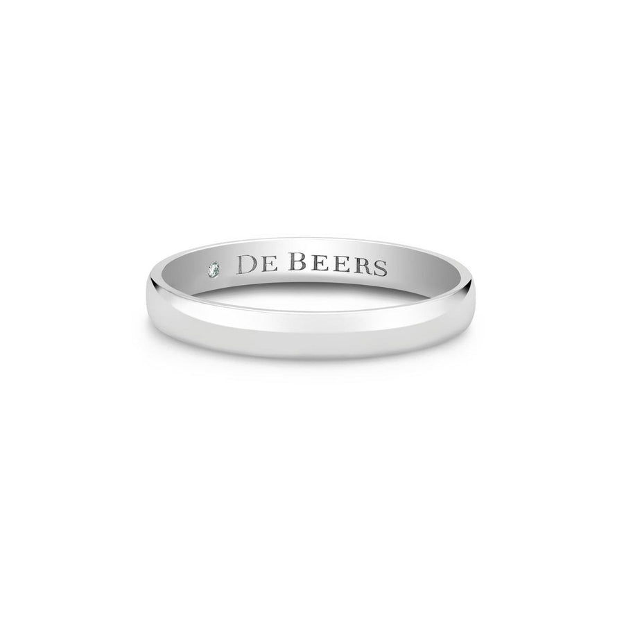 De Beers Wide Court Band, 3mm - J1BF02XXXP53