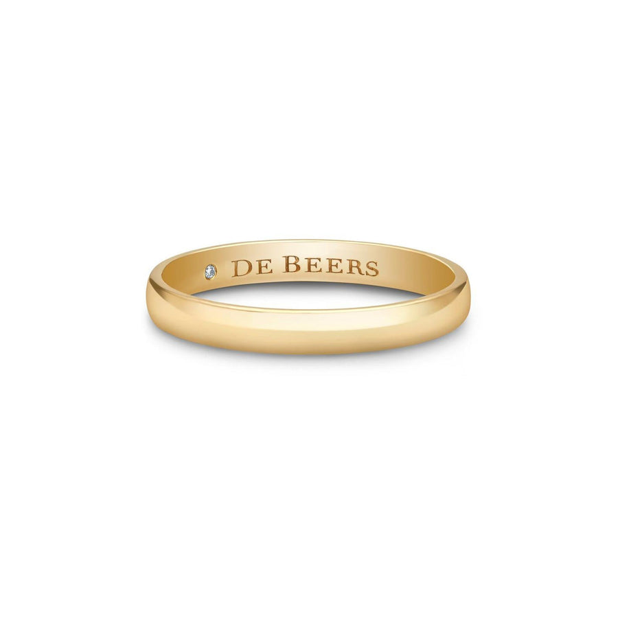 De Beers Wide Court Band, 3mm - J1BF02XXXY52